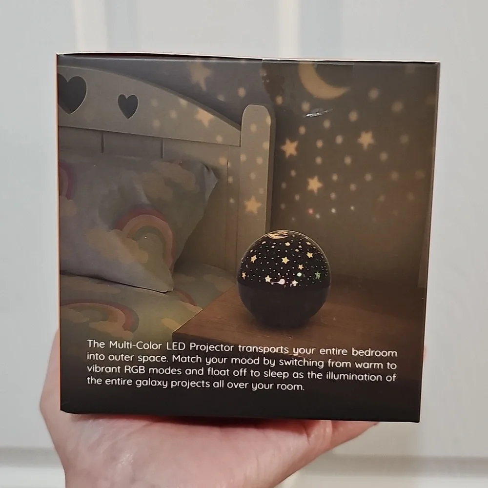 Starry Night Projection Light - Black